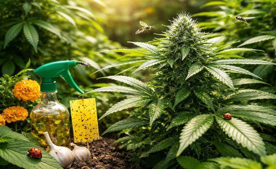 Uprawa marihuany szkodniki poradnik
